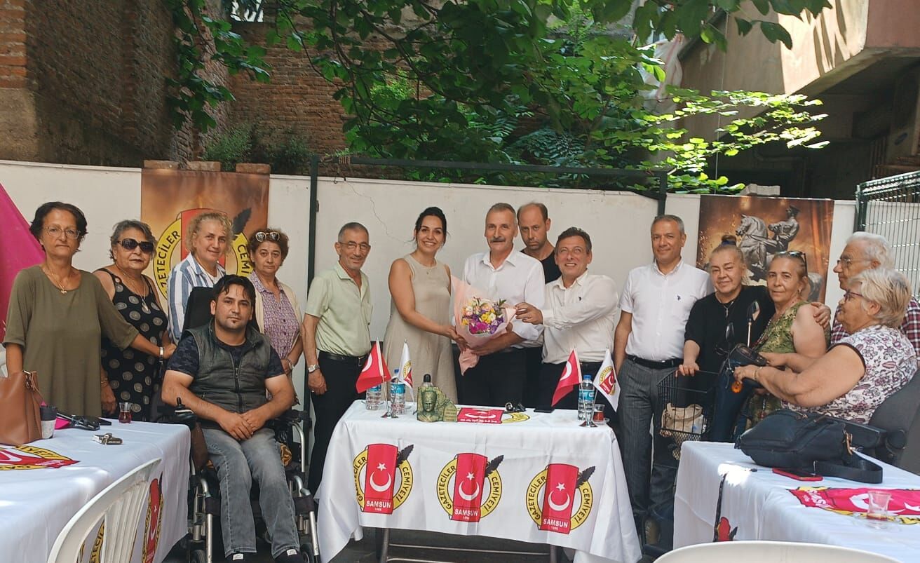 Samsun Gazeteciler Cemiyeti’ne ziyaret