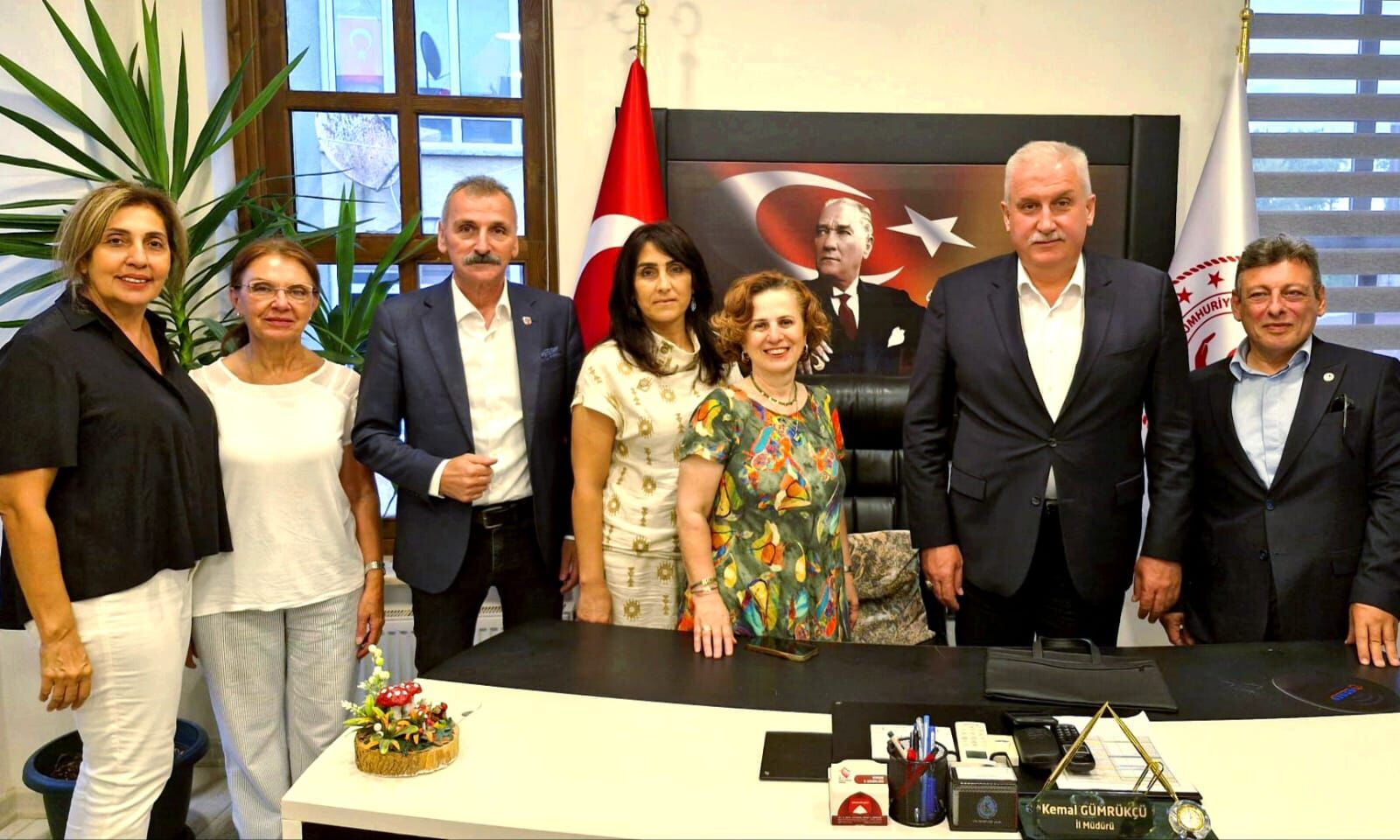 İl Müdürü Gümrükçü’ye Teşekkür Ziyareti